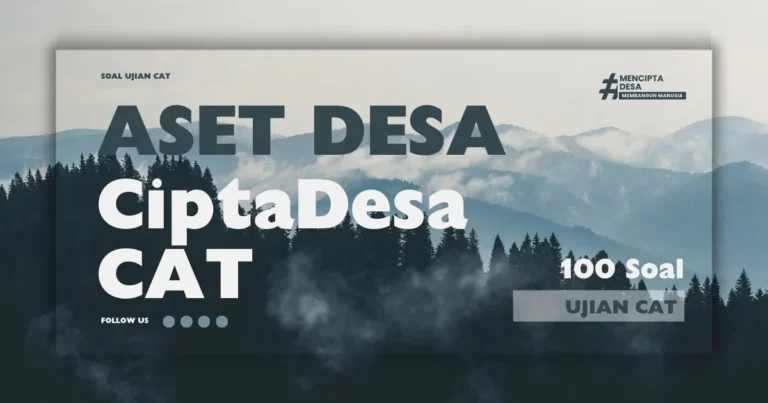 Soal Ujian Aset Desa