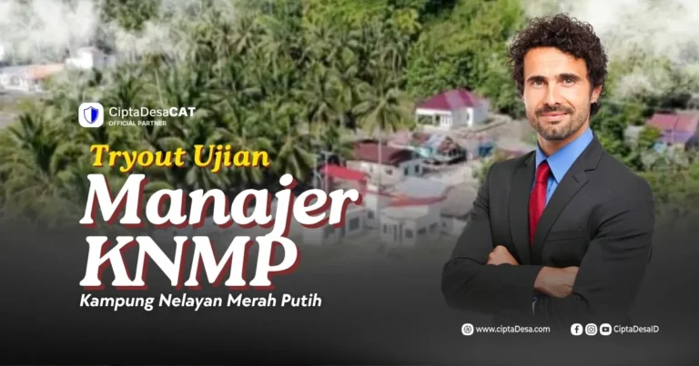 Soal Ujian Manajer KNMP [Kampung Nelayan Merah Putih]