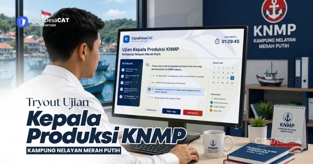 Soal Ujian Kepala Produksi KNMP [Kampung Nelayan Merah Putih]