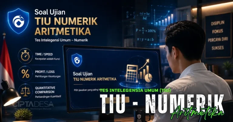 Soal Ujian TIU Numerik [Aritmetika] & Pembahasannya