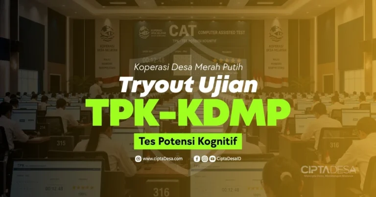 Soal Ujian TPK KDMP [Tes Potensi Kognitif]