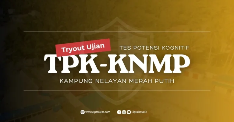 Soal Ujian TPK KNMP [Tes Potensi Kognitif]
