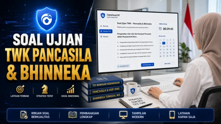 Soal Ujian TWK [Pancasila & Bhinneka Tunggal Ika] & Pembahasannya